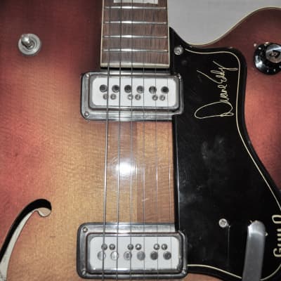 1963 Guild DE-400 Duane Eddy Standard electric model guitar. image 3