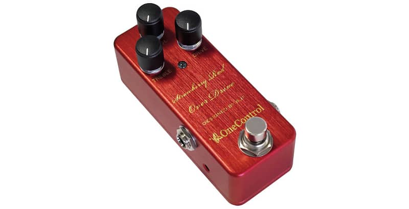 One Control Strawberry Red - Overdrive | Reverb