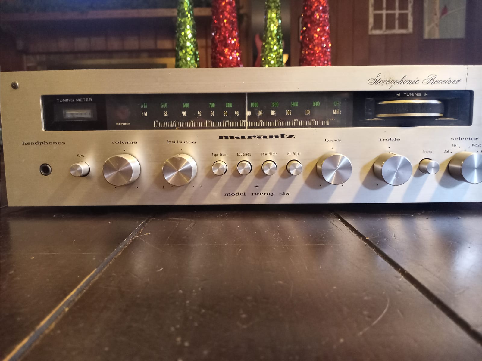 Marantz Model 26 14Watt Stereo SolidState Receiver Reverb
