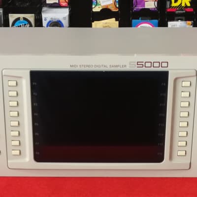 Akai S5000 MIDI Stereo Digital Sampler 1998 - White