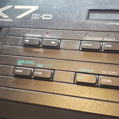 Serviced Yamaha DX7IID 61-Key 16-Voice Digital Synthesizer image 7
