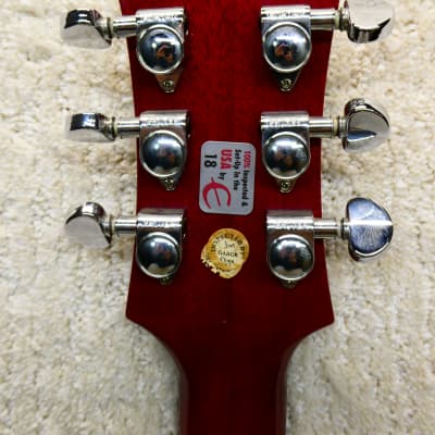 Epiphone  SG Standard  2005 Cherry Red image 9
