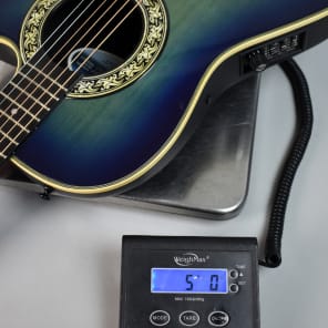 90's Ovation 3862 Pinnacle Series Trans Blue Rare Electric