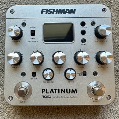 Reverb.com listing, price, conditions, and images for fishman-pro-eq-platinum