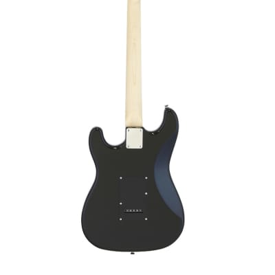 Aria STG-003SPL-M/BK Pro II Basswood Body Bolt-On Maple Neck 6-Electric Guitar image 3