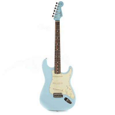 Fender Special Edition Classic Series 60s Stratocaster Lacquer Daphne Blue with Rosewood Fretboard & Matching Headstock