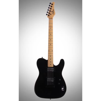 Schecter PT Electric Guitar, Black image 2