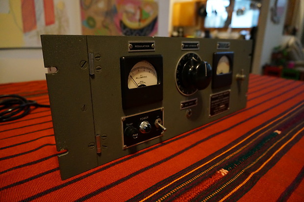 Vintage Maxson Dept of Commerce Tube Compressor Limiter Peer Tritronics  Varimu