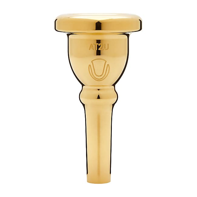 Denis Wick Ultra Aaron Tindall Tuba Mouthpiece Gold Plate AT1U European Shank image 1