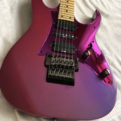 Vintage Ibanez RG550 Deluxe RG 550 RG550DX 1993 Purple Neon