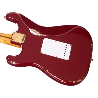 Fender Custom Shop Limited Edition 70th Anniversary 1954 Stratocaster Relic - Cimarron Red - 1 off Electric Guitar NEW! image 4