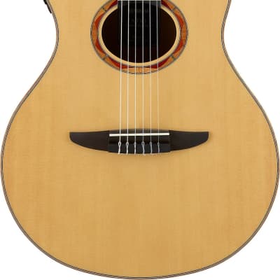 Yamaha NTX3 NX Series Nylon-String Acoustic-Electric Guitar, Natural w/Soft Case image 1