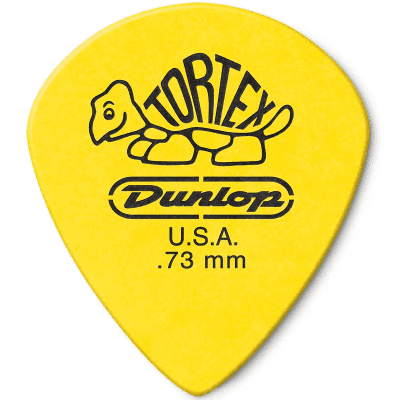 Dunlop 498P73 Tortex Jazz III XL .73mm Guitar Picks (12-Pack)
