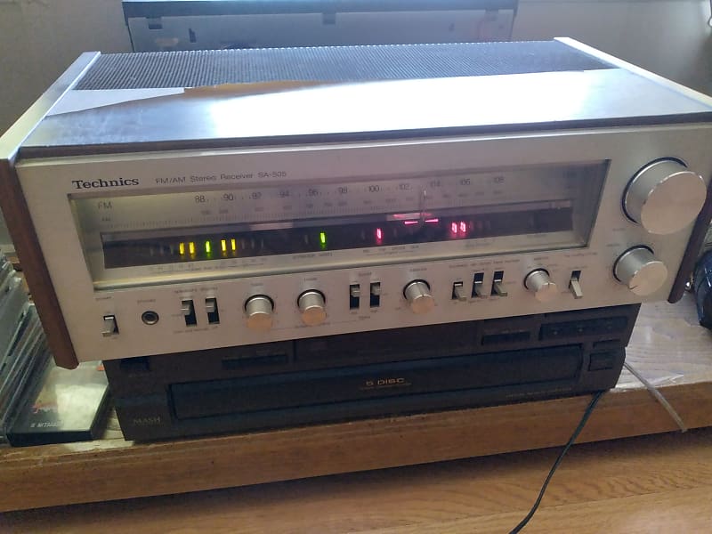 Technics Sa 505 1980 Silver/brown | Reverb The Netherlands