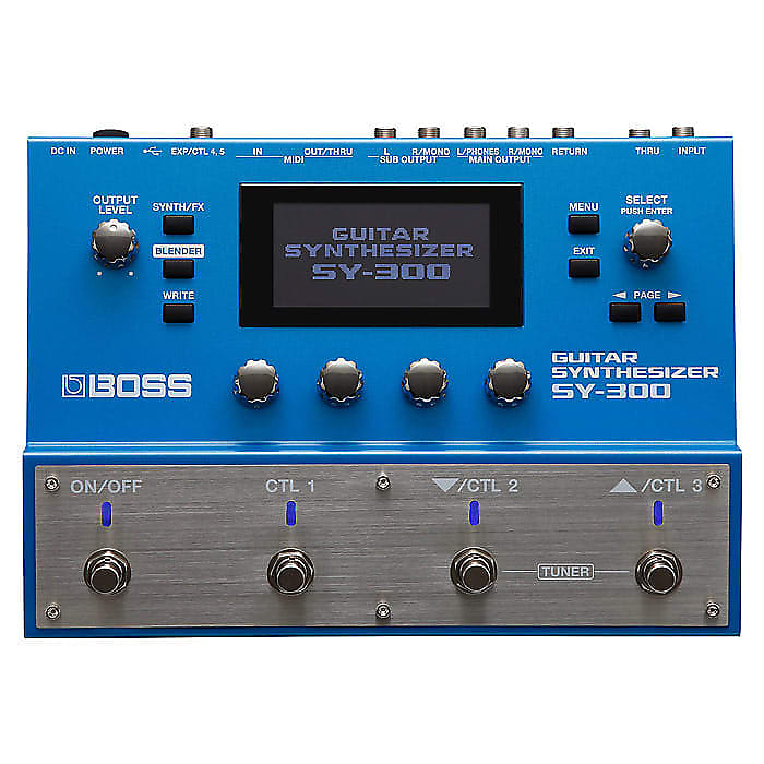BOSS SY-300 Guitar/Bass Synthesizer Pedal image 1