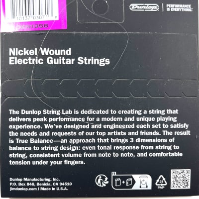 Dunlop Guitar Strings Electric Nickel 13-56 image 2