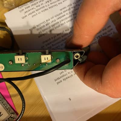 K&K Trinity Preamp + Helix Pickup Tonabnehmer + Solo Silver Bullet Mic Microphon image 4