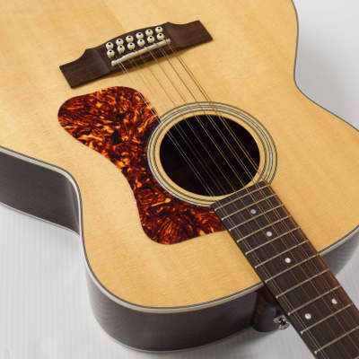 Guild F-1512 Jumbo 12-string Acoustic Guitar (DEMO) - Natural image 6
