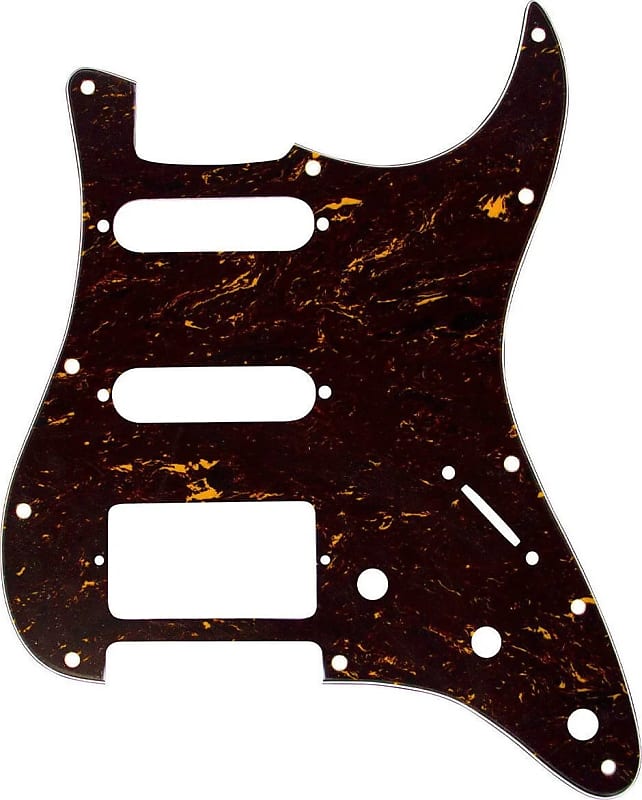 Mojotone Electric Guitar Pickguard For American Strat HSS Red Reverb