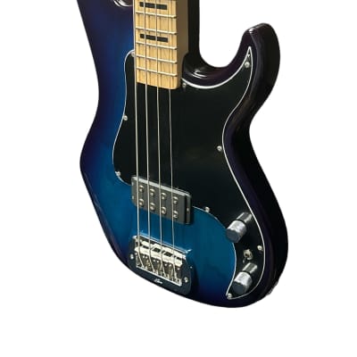 G&L Kiloton 4, Blue Burst w/ Maple J Neck Profile *IN STOCK* image 5