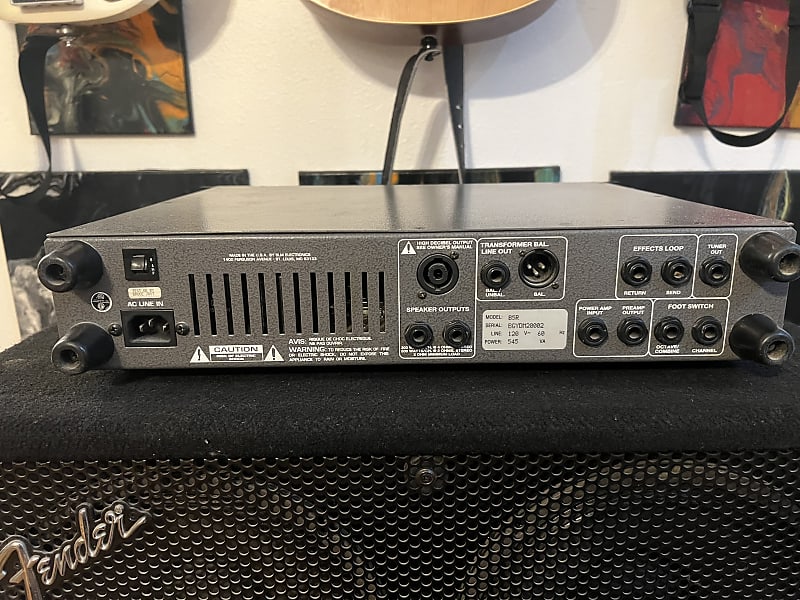 Ampeg B5R 500W Rackmount Bass Amp Head | Reverb