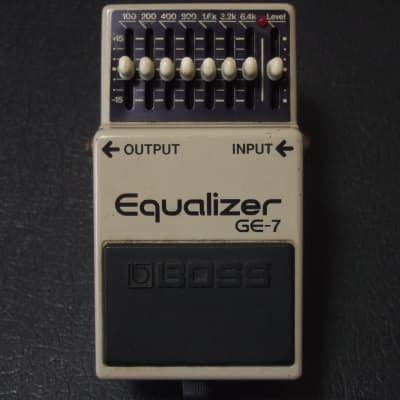 Boss GE-7 Modified True Bypass & Noiseless Equalizer Made In