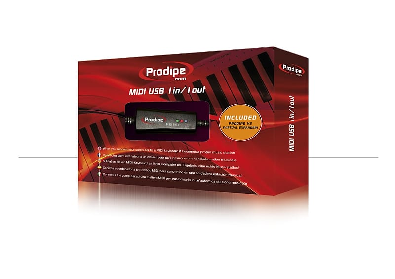 Prodipe 1i1o USB Midi interface image 1