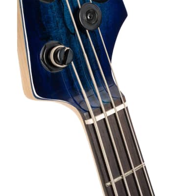 Cort GB-Fusion 4 Blue Burst w/Gigbag (B Stock) image 13