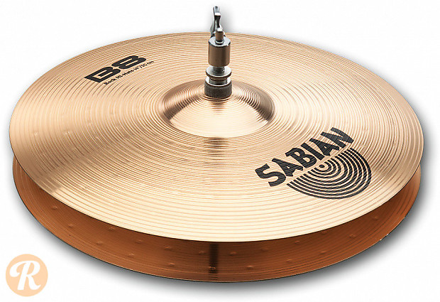 Sabian 14" B8 Rock Hi-Hat Cymbals (Pair) image 1