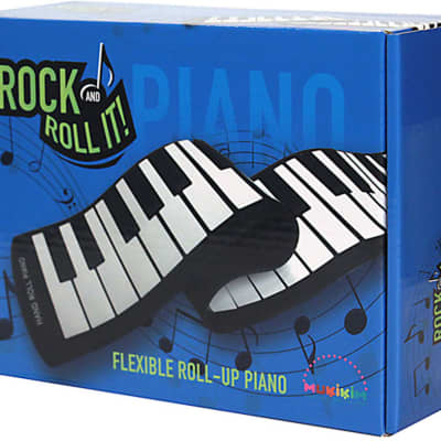 Mukikim Rock and Roll it Classic Piano - Roll-Up Keyboard with 49 Keys & Built in Speaker image 5