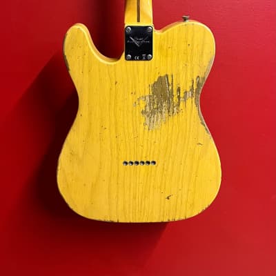 Fender Telecaster Custom Shop '53 Heavy Relic del 2017 Limited 30th Anniversary Butterscotch Blonde image 4