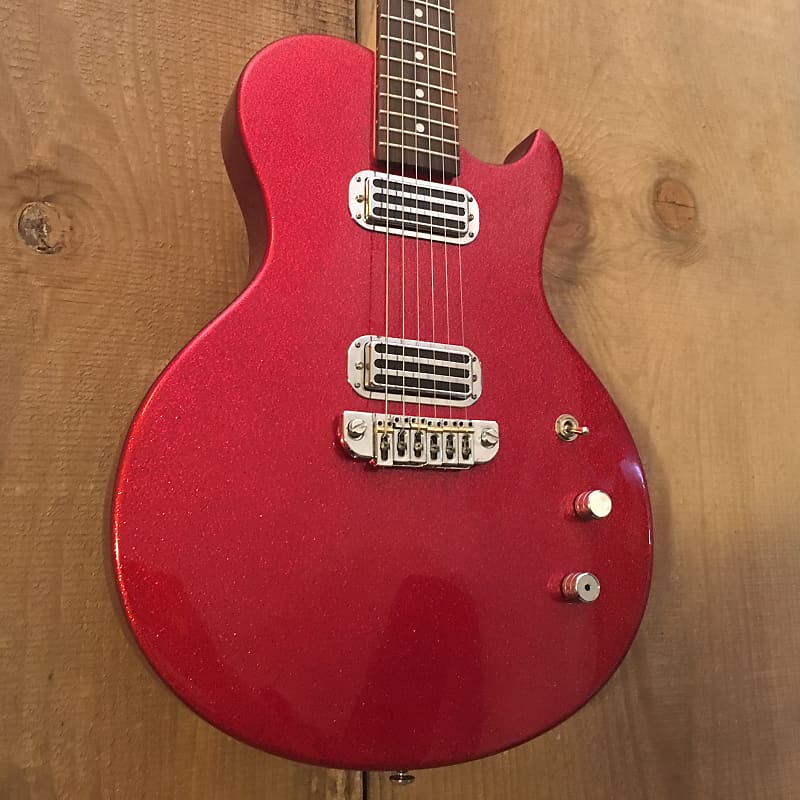 Brownsville Thug Electric Guitar Red Sparkle Bild 1