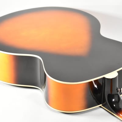 2014 Epiphone EJ-200 Artist Vintage Sunburst Finish Jumbo Acoustic Guitar w/OHSC image 11