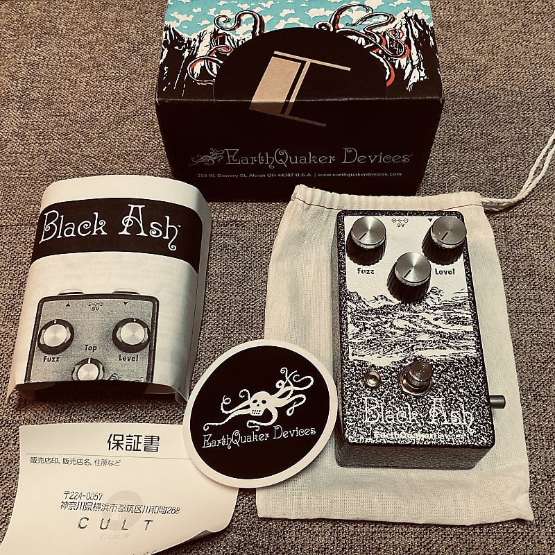 Black Ash Endangered Fuzz — EarthQuaker Devices