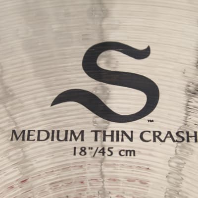 Zildjian S Family Medium Thin Crash Cymbal 18 Inch Crash Drum Cymbal image 3