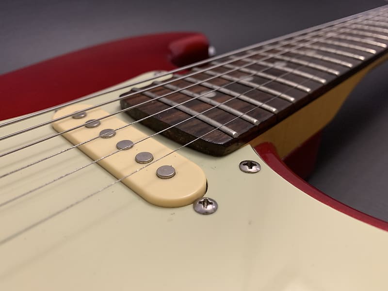 Rare JUNO/TOKAI Stratocaster Type - Candy Apple Red. EMS