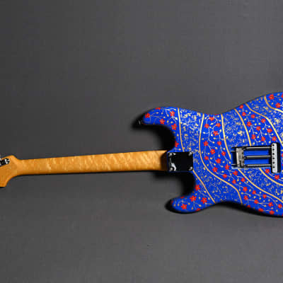 Fender Custom Shop Stratocaster "Blue with Red & Gold" Thorn / Gallenberger Project 2022 image 4