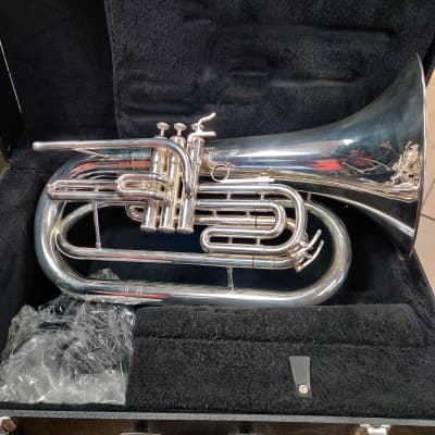 Blessing BM-301SP Silver Marching Baritone image 2