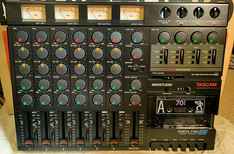 TASCAM Porta Two Ministudio 4-Track Cassette Recorder | Reverb
