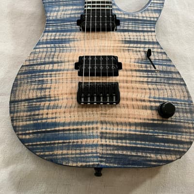 Mayones Mayones Duvell Elite 6 FM 6 Blue Feather Custom Shop 2021 for sale