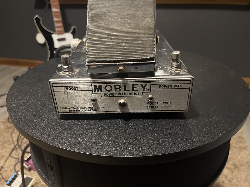 Morley Power wah boost  1970s - Chrome image 1