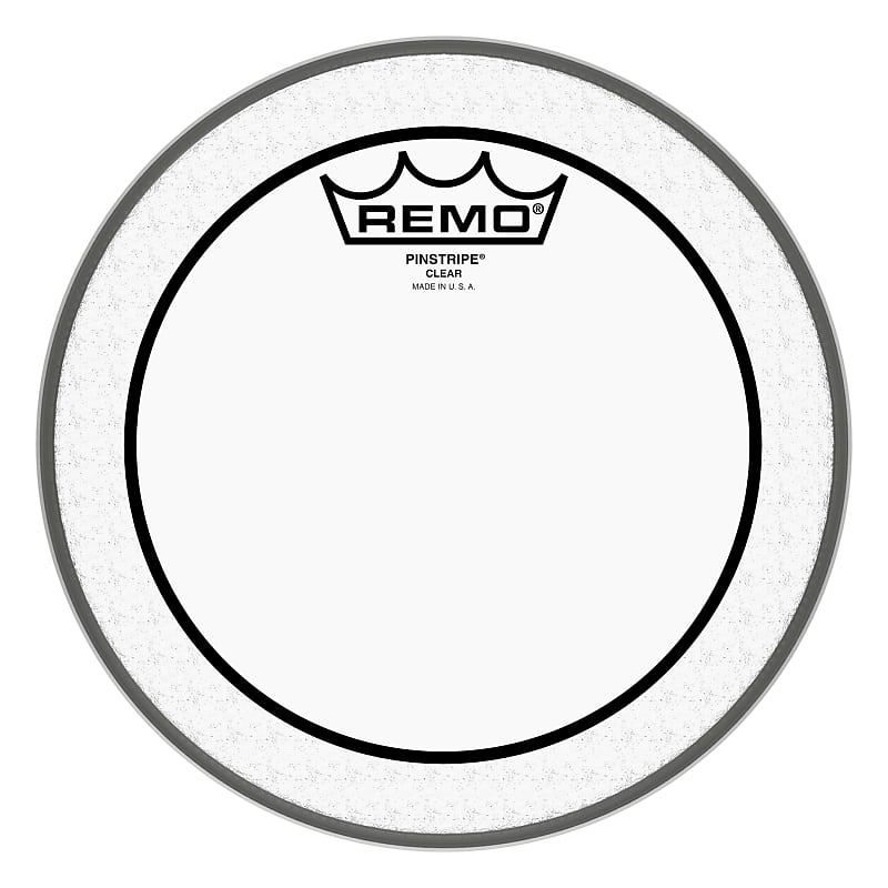 Remo PS-0308-00 Pinstripe Clear Drumhead 8" image 1