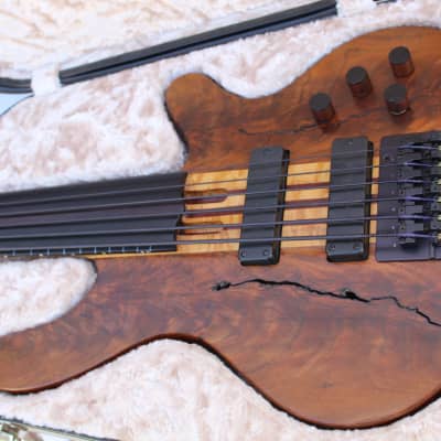 Bebensee Custom Fretless 6-String Bass for sale