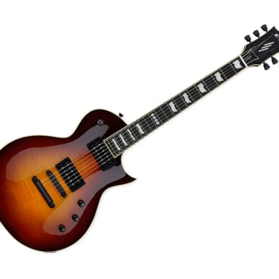 ESP E-II Eclipse FT/FM Electric Guitar - Tobacco Sunburst - Used image 1