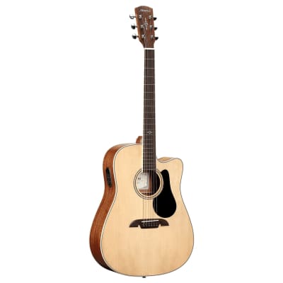 (USED) Alvarez - Artist Series - AD60ce 2024 Model - Dreadnought Acoustic-Electric Guitar w/Cutaway - Natural for sale