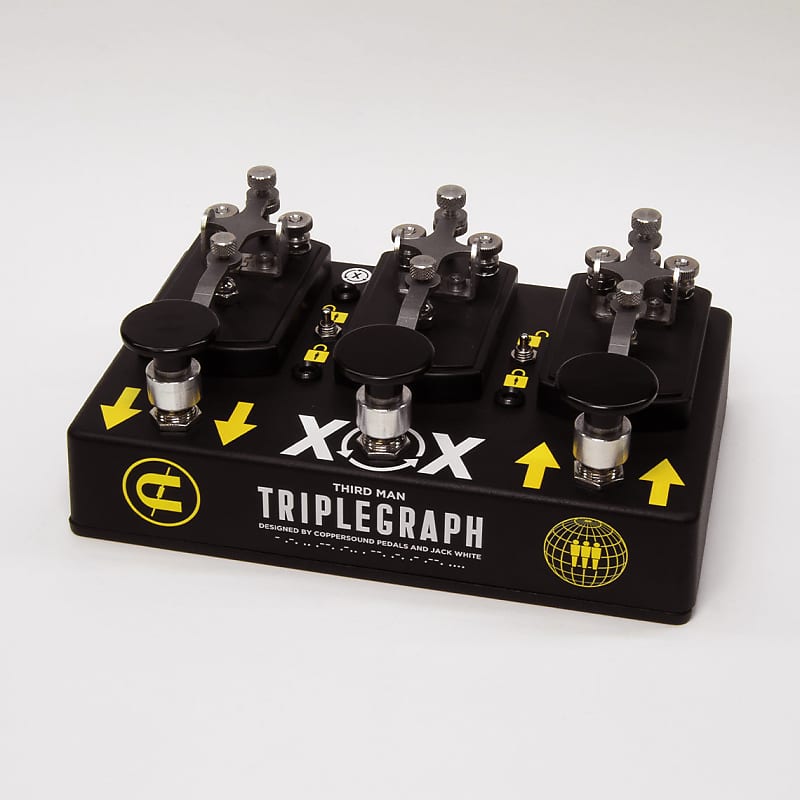 Third Man Hardware x Coppersound Triplegraph Pedal - Black image 1
