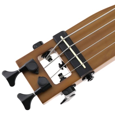 Anygig Travel Guitar Bass AGB Brown image 3