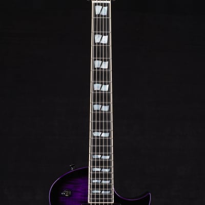 ESP USA Eclipse FM BH Single-cut Dark Purple Sunburst 242 image 7