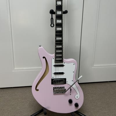 D'Angelico Premier Series Bedford SH Limited Edition Guitar with Tremolo - Shell Pink image 1