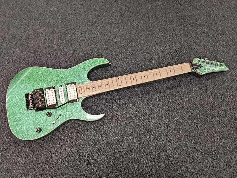 Ibanez  RG470MSPTSP Electric Guitar 2021 Turquoise Sparkle *Discontinued Model* image 1